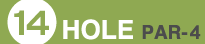 14HOLE��PAR-4