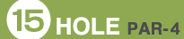 15HOLE��PAR-4